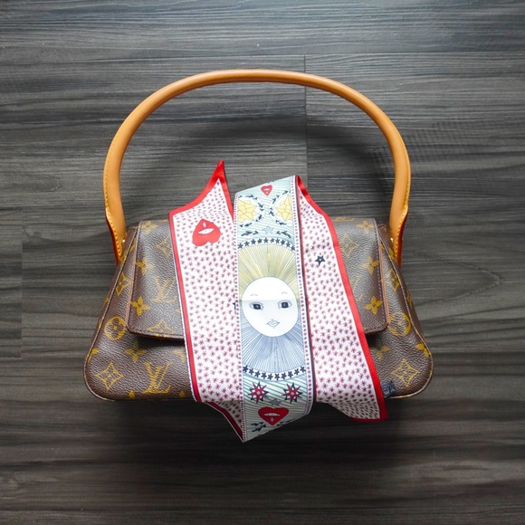 Tarot Sun Heart Art Print Narrow Scarf - Picture 2 of 9